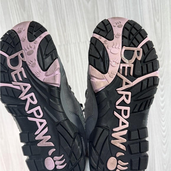 Bearpaw Corsica Women's Waterproof Hiking Winter Boots Size 10 M Gray Purple - Picture 6 of 8